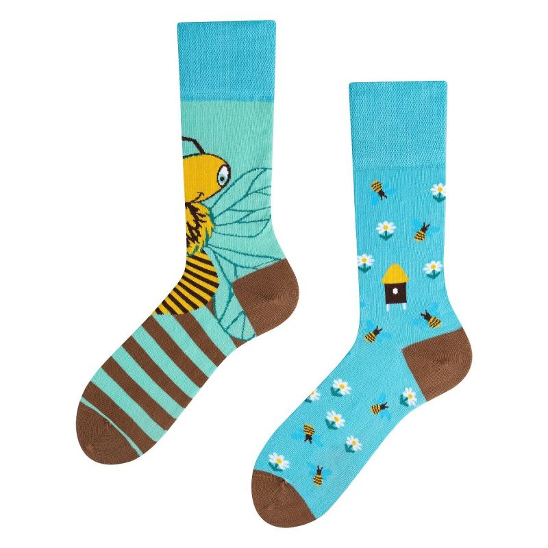 Bee Paradise, Todo Socks, Pszczoły, Miód, Kolorowe Skarpetki