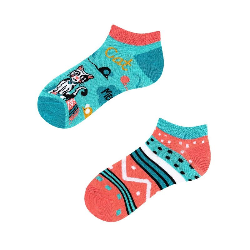 Stopki, Cats Kids Low, Todo Socks, Kotki, Kaktus, Dziecięce