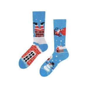 Snowman Santa, Todo Socks, Mikołaj, Bałwan, Kolorowe Skarpetki