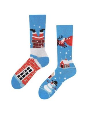 Snowman Santa, Todo Socks, Mikołaj, Bałwan, Kolorowe Skarpetki