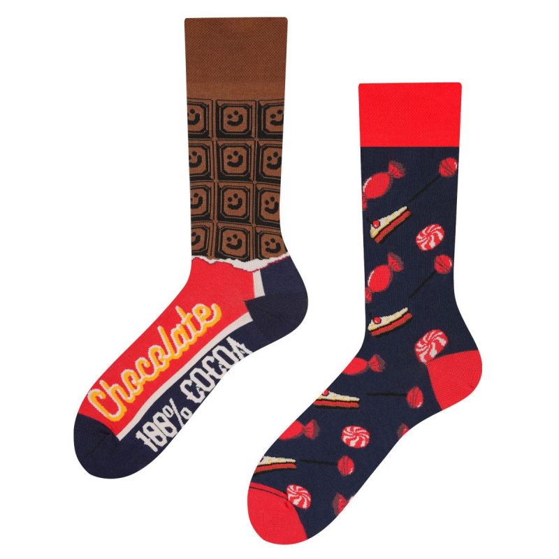 Choco Choco New, Todo Socks, Czekolada, Słodycze, Kolorowe Skarpetki