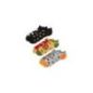 3PACK JUST A MEAL zestaw śmiesznych stopek wzory: Sushi, Pizza party, Coffee Socks