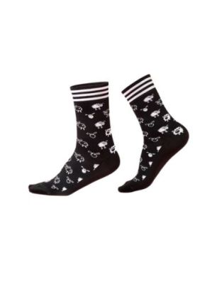 Skarpety sportowe, gładkie szwy, antyzapachowe, Sheep, produkt włoski Luigi di Focenza Socks