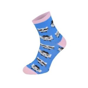 Kolorowe skarpetki CHILI Cotton Socks 748, wesołe motywy- Eleganckie kotki