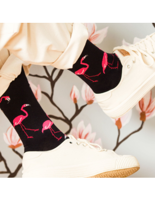 Flamingo Lover, Todo Socks, Flamingi, Ptaki, Kolorowe Skarpetki