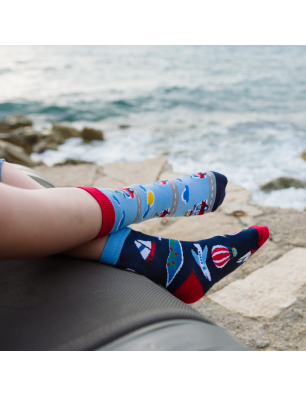 Adventure Kids, Todo Socks, Podróże, Pojazdy, Kolorowe Skarpetki Dziecięce