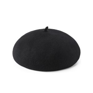 Klasyczny wełniany beret damski z regulacją Winter Collection