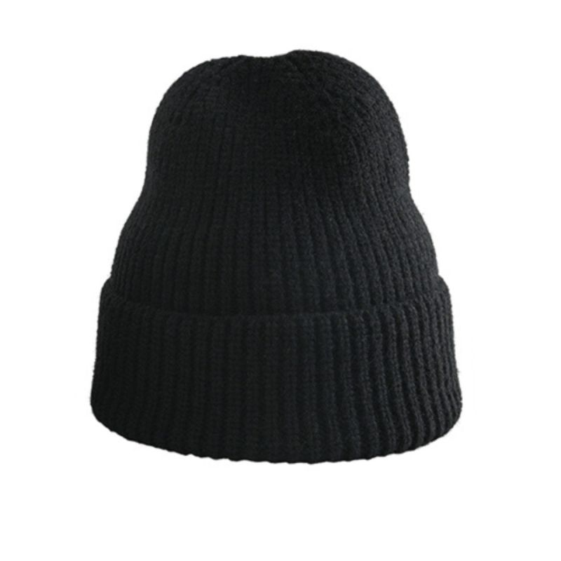 Czapka męska typu Beanie ciepła i przyjemna w dotyku - jesień zima