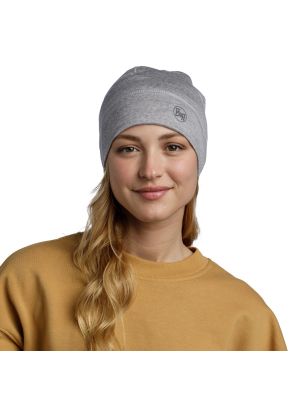 Cienka termoaktywna czapka BUFF 100% Merino LightWeight oddychająca