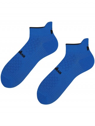 Skarpety stopki Ironman CASUAL RUNNER - sportowe, biegowe, oddychające - niebieski