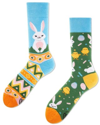 Skarpetki kolorowe MANY MORNINGS Easter Bunny - Wielkanocne - Easter Bunny