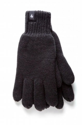 Rękawiczki HEAT HOLDERS Najcieplejsze na świecie MĘSKIE, włókna izolacyjne - czarny