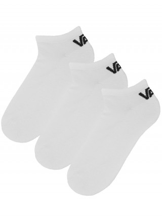 Zestaw 3 par bawełnianych stopek VANS CLASSIC LOW SOCKS  - biały