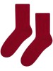 Ciepłe i eleganckie skarpety WEŁNIANE Todo Socks 093 idealne na jesień, zimę - bordowy