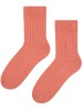 Ciepłe i eleganckie skarpety WEŁNIANE Todo Socks 093 idealne na jesień, zimę - łososiowy