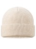 Gruba czapka Todo 50% MERINO WOOL termoaktywna, ciepła, miękka i nie gryząca - kremowy