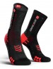 Skarpety rowerowe Compressport Racing Socks V3.0 Bike - Black/Red - Bleck/Red