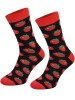 Kolorowe skarpetki Cotton Socks 163, wesołe motywy- Pomidor - Pomidor