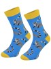 Kolorowe skarpetki Cotton Socks 163, wesołe motywy- Lemur - Lemur