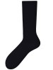 Eleganckie skarpety męskie z wysokogatunkowej bawełny czesanej 102, Chili Elegance - czarny