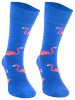 Skarpety Sporty Socks FLAMINGI - Trendy Socks - niebieski