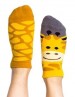 Dziecięce stopki kolorowe Nanushki z serii Happy Friends - Kids Gigi Giraffe Low - Kids Gigi Giraffe low