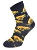 Klasyczne skarpety CHILI Cotton Socks 748 wzór Kameleon - żółty