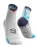 Kompresyjne skarpety biegowe Racing Socks V3.0 Run Hi White/Blue - White/Blue