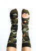Skarpety kolorowe dla dzieci Nanushki Mili Terry żołnierz, wojsko - Mili Terry Kids