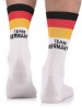 Profesjonalne skarpety kolarskie Todo Cycling Pro SoftNet, termoaktywne, model Team Germany - biały