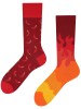 Papryczki Chilli Peppers Todo Socks, Papryka, Ogień, Ostre Kolorowe Skarpetki - Papryczki Chilli Peppers