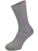 Klasyczne skarpety z naturalnej wełny CHILI Socks 551 na jesienne i zimowe wieczory  - popielaty
