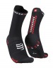 Kompresyjne skarpety biegowe Pro Racing Socks V4.0 Run High - Black/Red