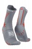 Skarpety biegowe Pro Racing Socks V4.0 Trail - do biegów po górach - Alloy/Orangeade