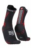 Skarpety biegowe Pro Racing Socks V4.0 Trail - do biegów po górach - Black/Red