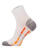 Skarpety biegowe PureSprint Socks, cienkie, antybakteryjne z jonami srebra 70% Drytex Comfort - White/Orange