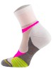 Coolmax for Run biegowe skarpety, oddychające, termoaktywne zakostki z serii Performance - White/Pink
