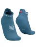 Stopki do biegania Compressport Pro Racing Socks V4.0 Run Low - Niagara Blue