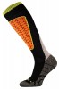 FreeRide skarpety narciarskie i snowboardowe, z DryTEX, termoaktywne,wytrzymałe, 6 kolorów  - czarno-pomarańczowy