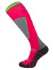 DZIECIĘCE skarpety narciarskie COMODO SK1 KIDS, ciepłe i komfortowe 6 kolorów  - Róż Fluo