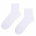 Skarpetki bawełniane dla młodzieży Steven 146 przewiewne i komfortowe z płaskim szwem (001) - biały