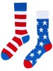Americano To Go, Todo Socks, Ameryka, Amerykańskie, Paski, Kolorowe Skarpety - Americano To go 