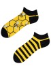 Stopki, Bee Bee Low, Todo Socks, Pszczoły, Kolorowe - Bee Bee low