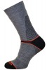 Skarpety trekkingowe BearHug Socks, bardzo ciepłe, CLIMAYARN, 50% wełna Merino  - grafitowy