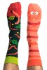  Skarpety kolorowe z serii Happy Friends Socks robak Willy Wormka - Willy Wormka
