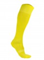 Dziecięce getry piłkarskie GŁADKIE - 6 kolorów  - żółty