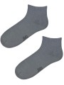 Bawełniane stopki męskie CHILI SOCKS- LOW 964 wyjątkowo miękkie, oddychające - szary
