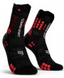 Skarpety biegowe TRAIL Pro Racing Socks v 3.0 - do biegów po górach - BLACK/RED - Black/Red