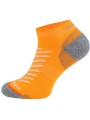 Reflective Run Low - termoaktywne stopki biegowe z Drytex Comfort, skarpety z odblaskiem - Orange