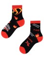 Socks on Fire Kids, Todo Socks, Strażak, Ogień, Kolorowe Dziecięce - Fire Kids